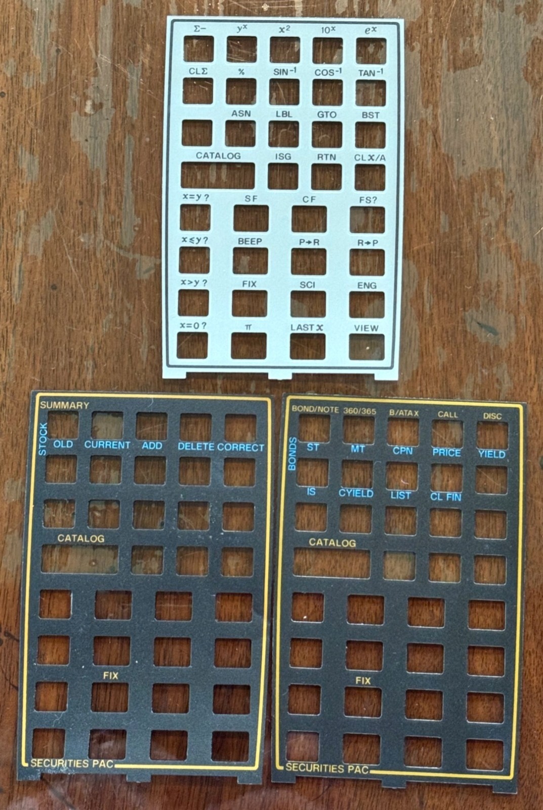 HP-41CV Calculator TESTED WORKING Time Module Securities Pac Manual Box