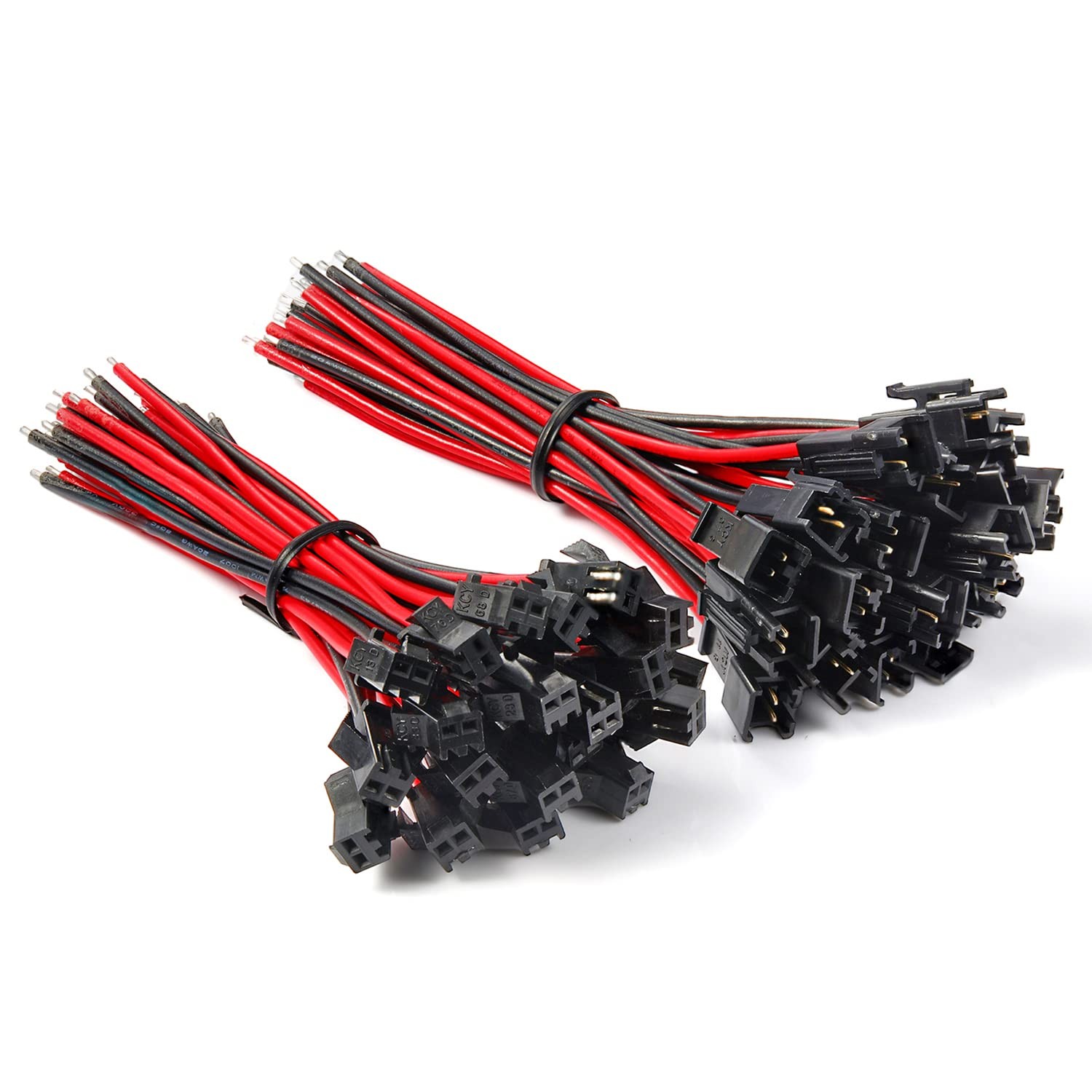 Chanzon 20 Pairs Jst SM 2.5mm Pitch Female and Male Plug Connector with 2 Pin...
