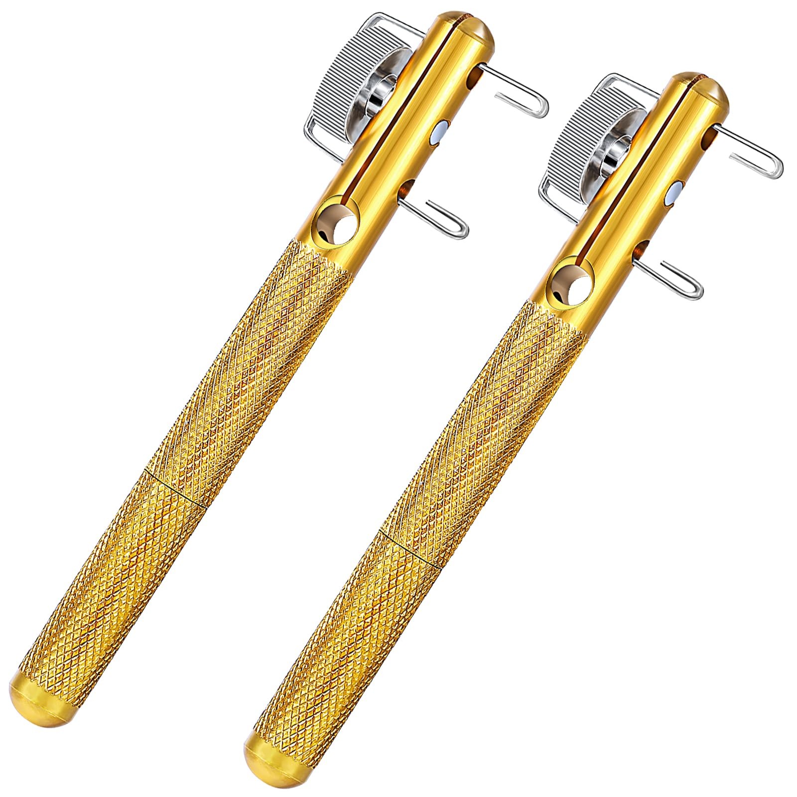 2 Pcs Fishing Line Hook Tie Metal Fishing Knot Tying Tool for Hooks Lures