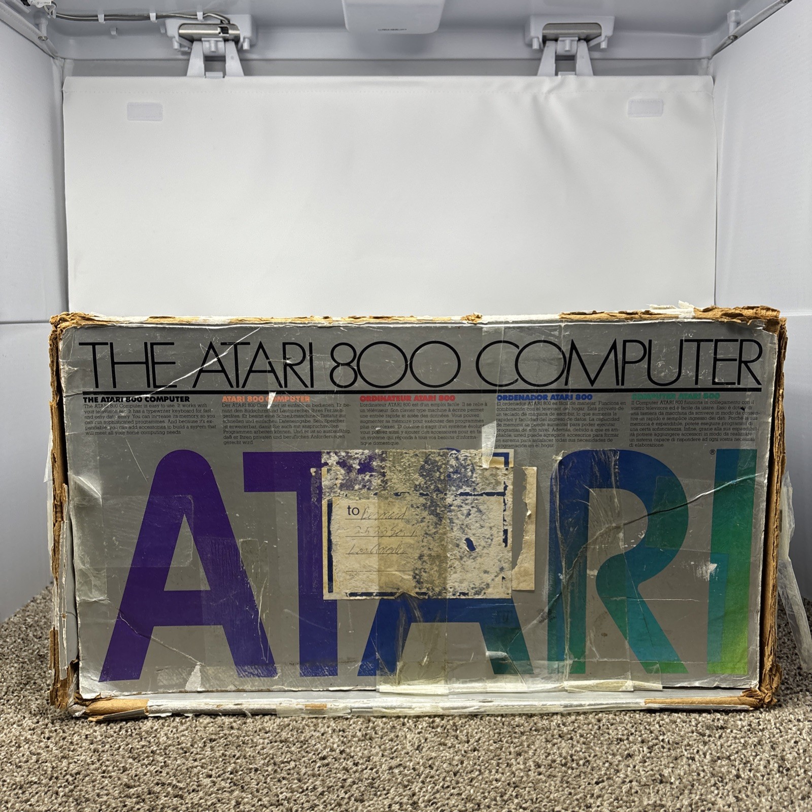 Atari 800 8-bit Computer System Fully Tested 48k With Original Box