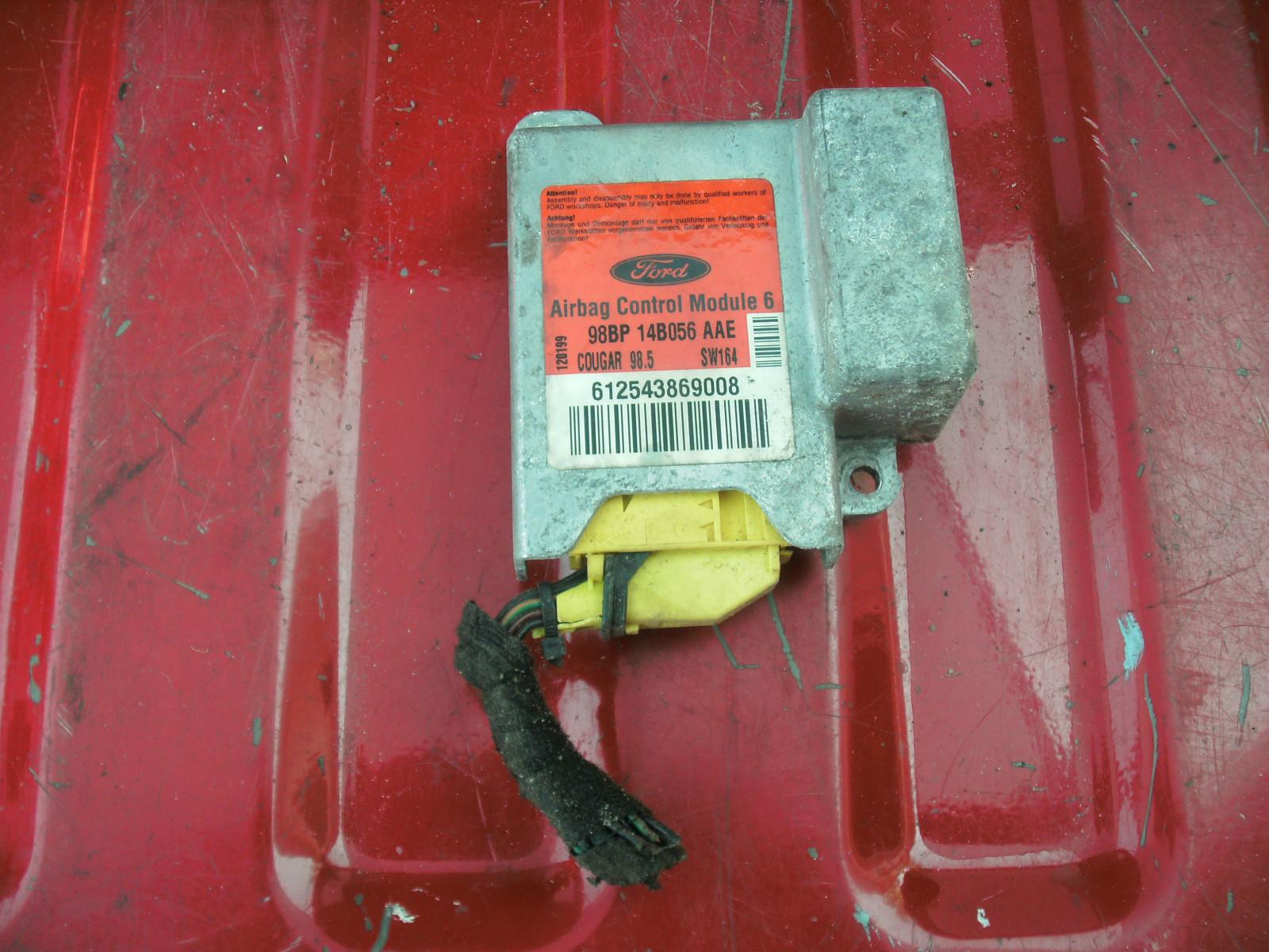 98-99-00-01-02 COUGAR CONTROL MODULE 6  PN# 98BP 14B056 AAE  COUGAR 98