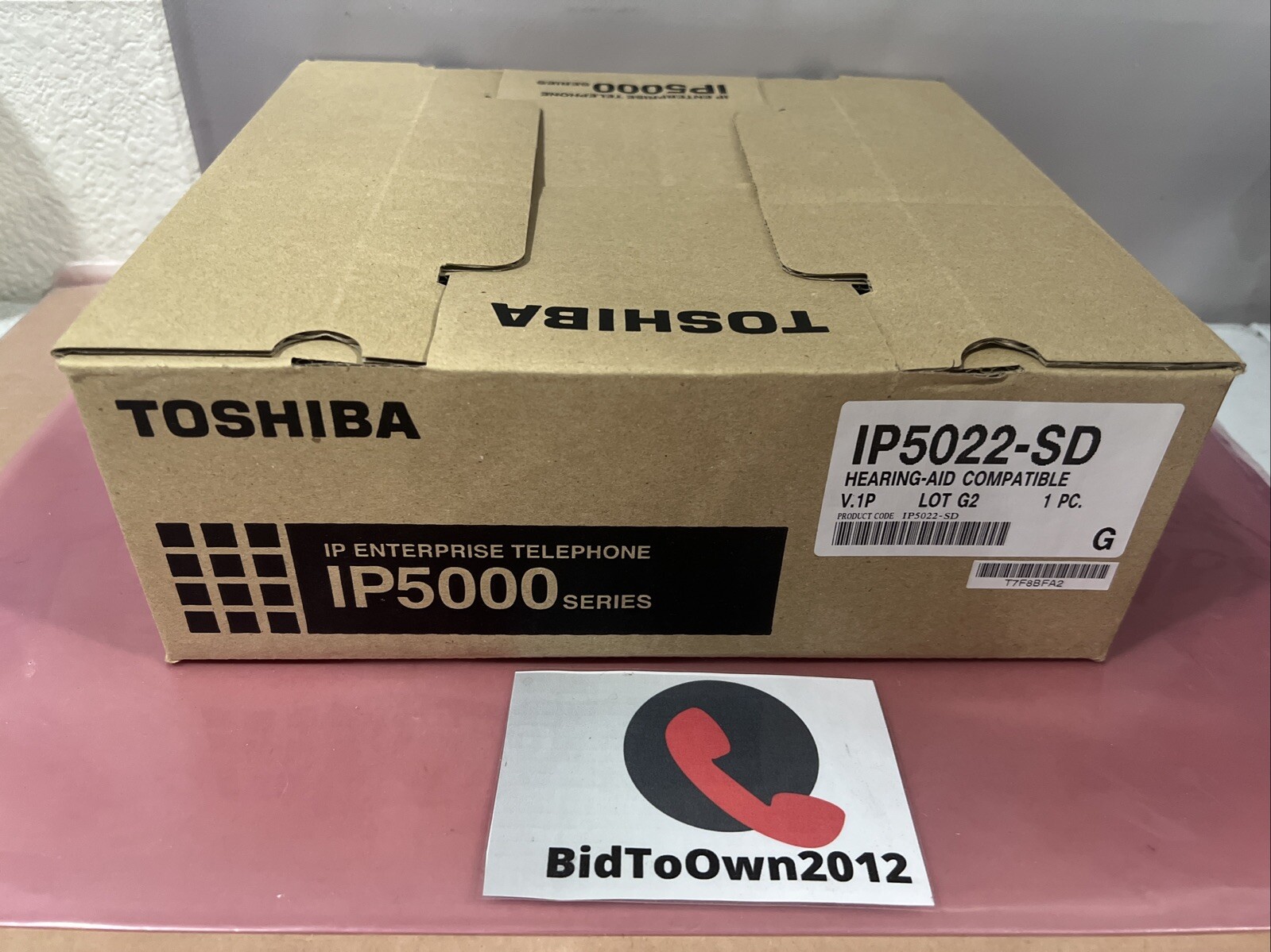 LOT OF Qty 5 Toshiba IP5022-SD 10-Button IP display Phone *NEW IN ORIGINAL BOX*