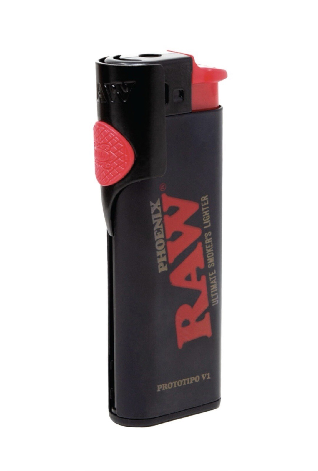 zig zag unbleached 1 1/4 size pre rolled cone +RAW PHOENIX ULTIMATE LIGHTER