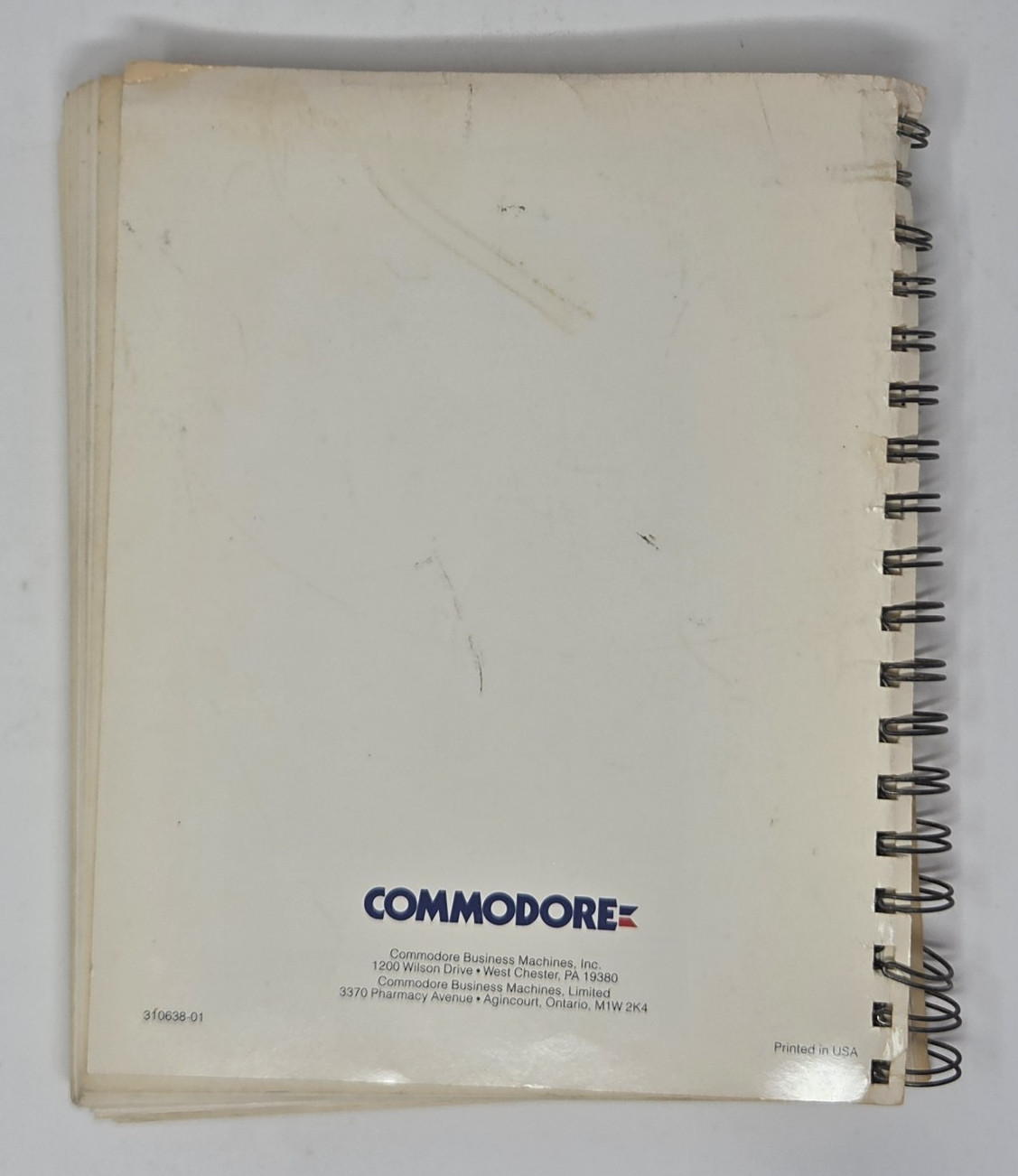 Commodore 128 Personal Computer System Guide 1985 Manual CBM Good Condition