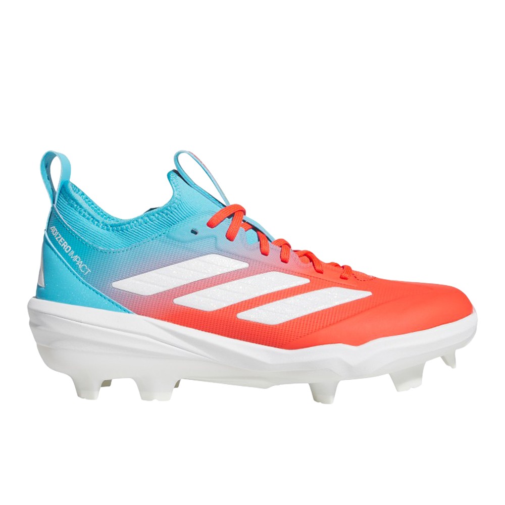 adidas Adizero Impact Tpu Candy Baseball Cleats Mens Blue, Orange Sneakers Athle