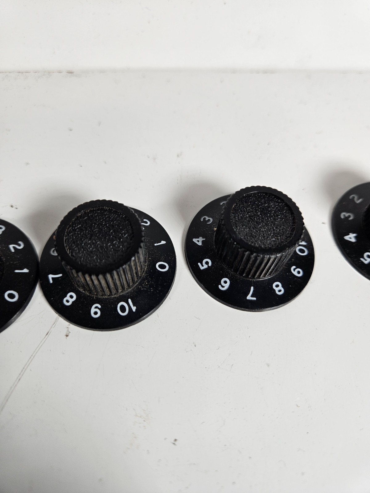 6 Shure M68 Microphone Mixer Preamplifier Amplifier Amp Numbered Knobs OEM