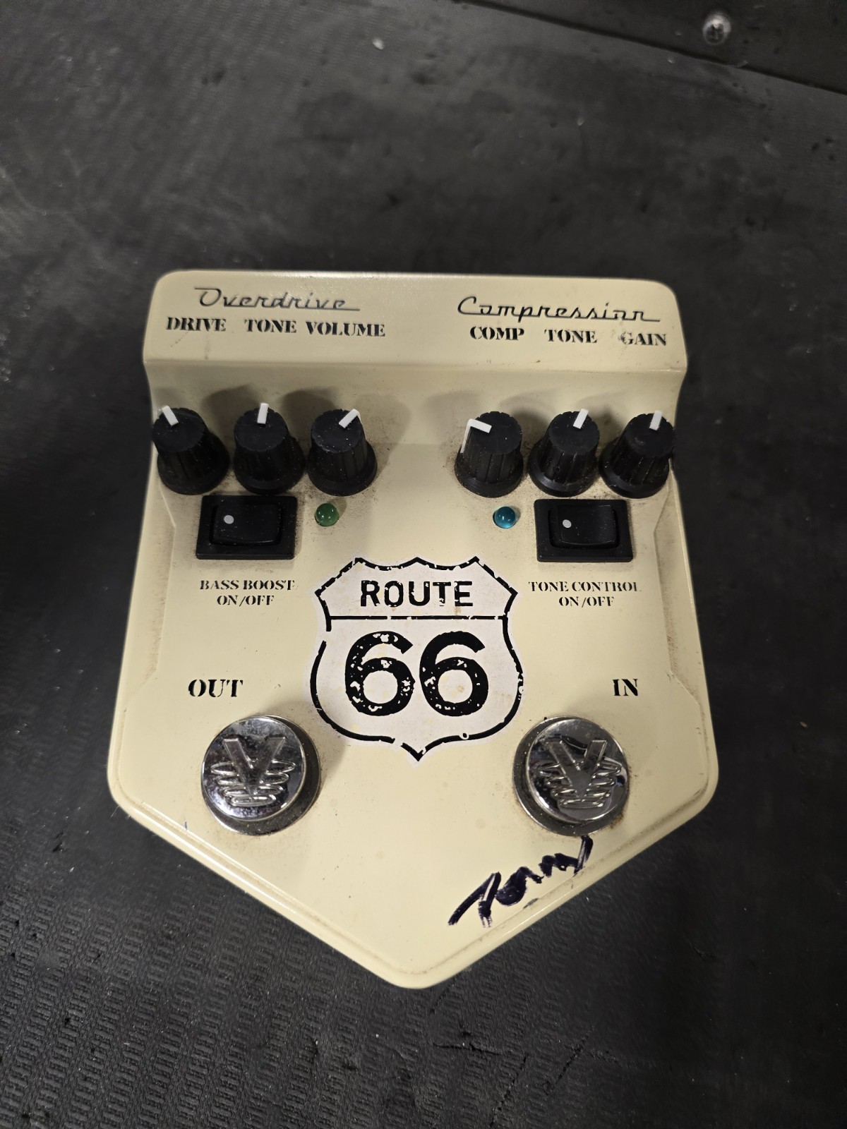 Visual Sound Route 66 Overdrive Compressor Guitar Effect Pedal