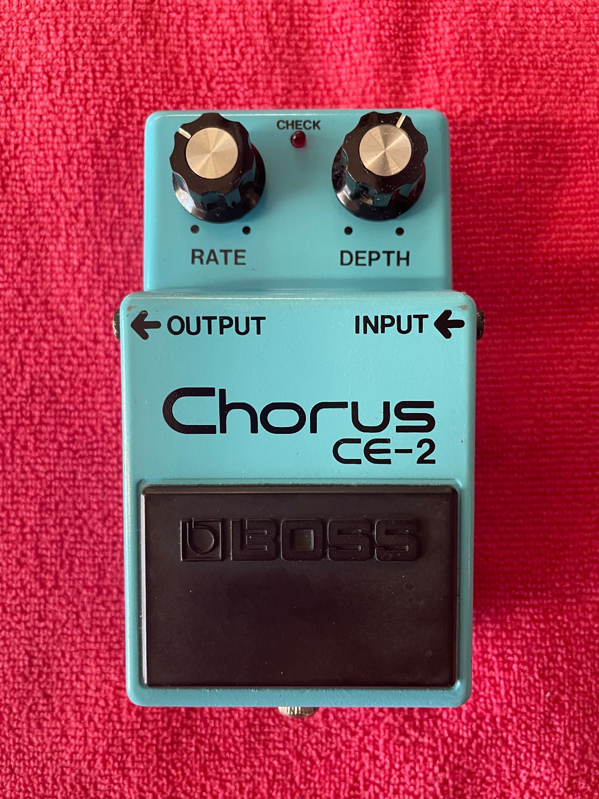 Vintage Boss CE-2 Analog Chorus Pedal (Rare Japanese Silver Screw Model)