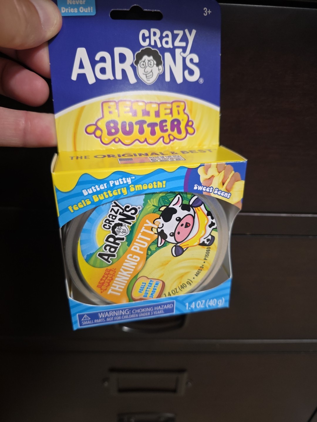 🔥NEW!! 1.4oz CRAZY AARONS BETTER BUTTER SENSORY PUTTY! FEEL BUTTERY SMOOTH!