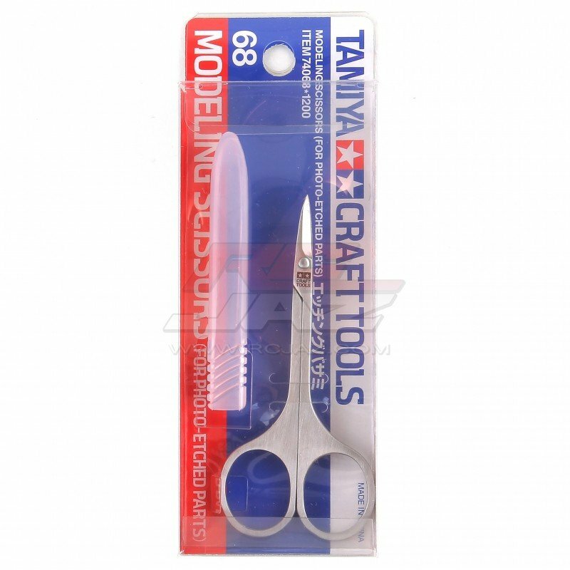 Tamiya 74068 Modeling Scissors For Photo Etched PE Parts Model Small Craft Tools