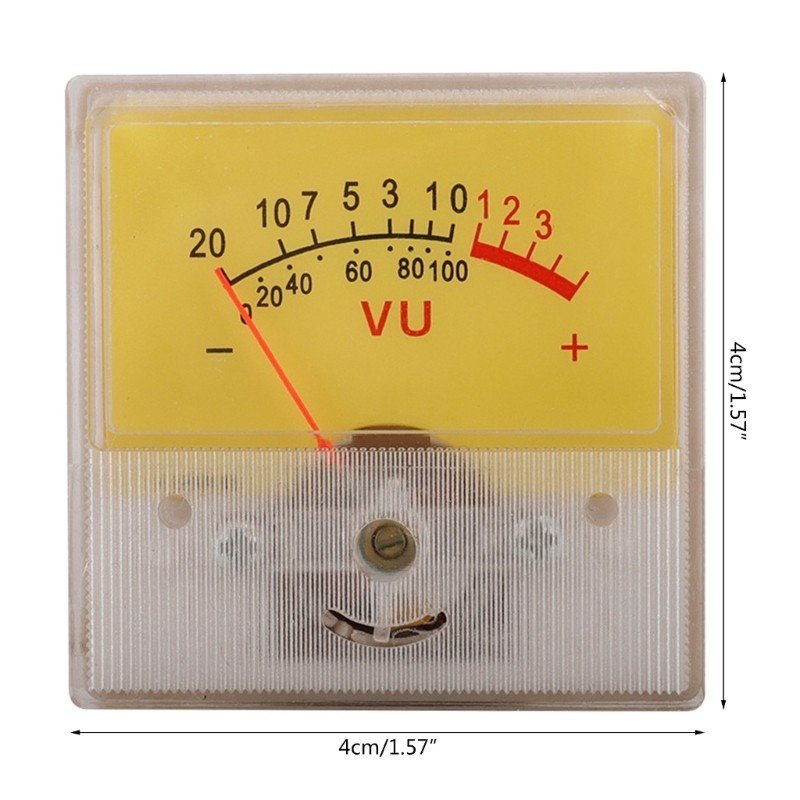 Upgraded VU Meter Header DB Level Header Power Amplifier Level Meter