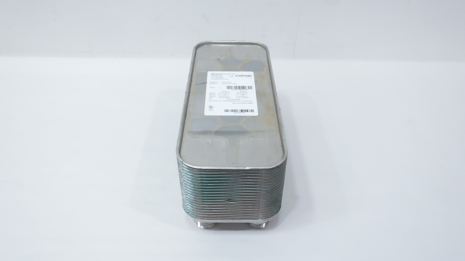 Gea FP5X12-40 Flat Plate Heat Exchanger 1in
