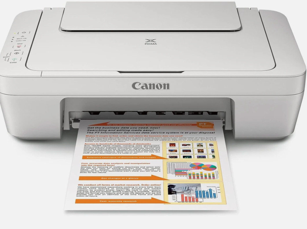 Canon PIXMA MG2520/mg2522 Inkjet Printer ,NO INKS