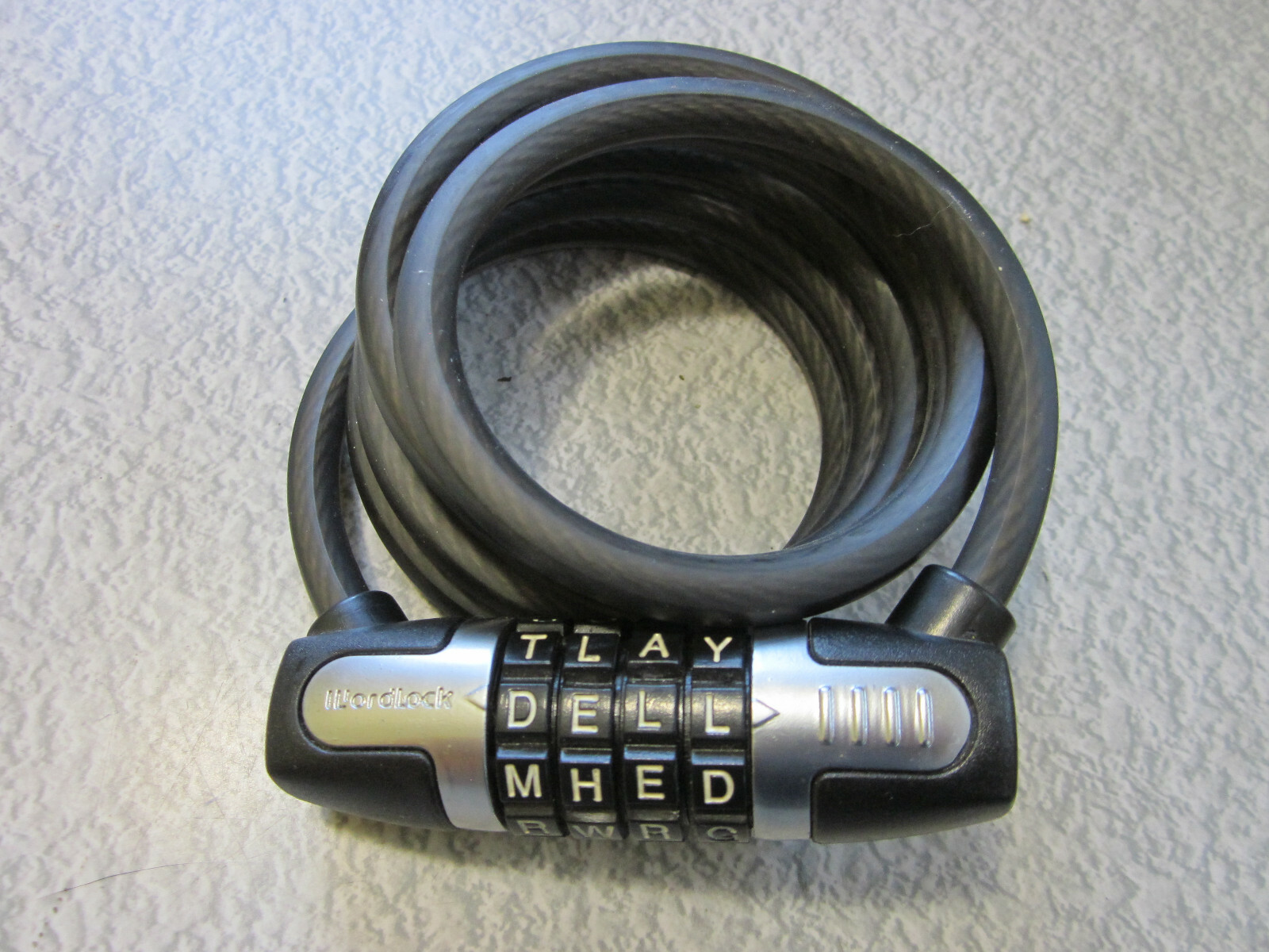 "Dell" lock black