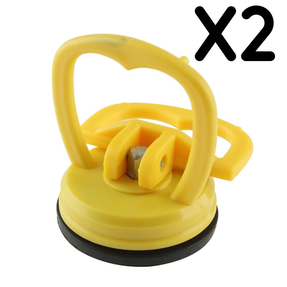 2X Suction Cup Dent Puller Pullers Metal Glass Lifter Powerful Popper Remover