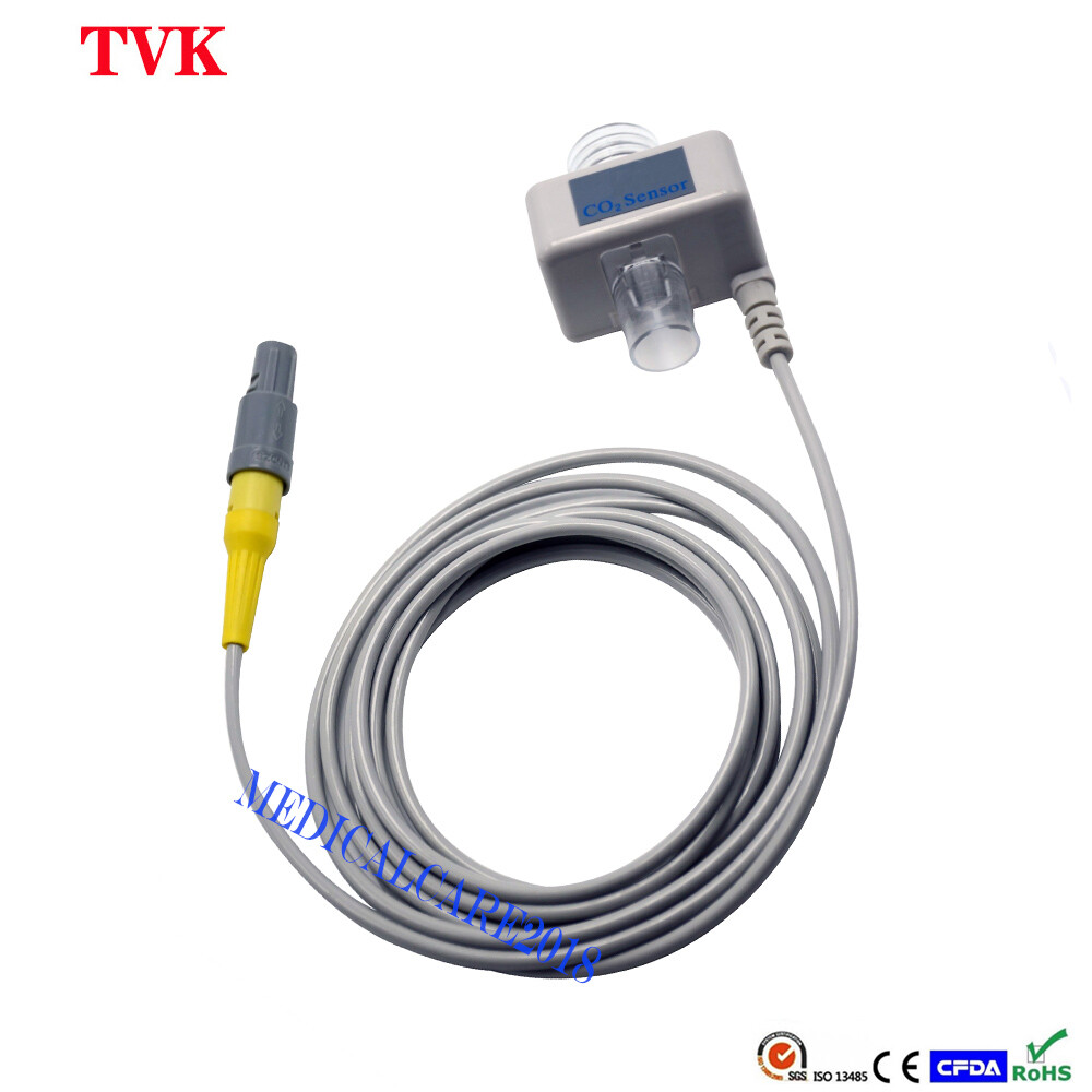 Mainstream Capnograph ETCO2 Sensor For Patient Monitor, NDIR CO2 Digital Module,