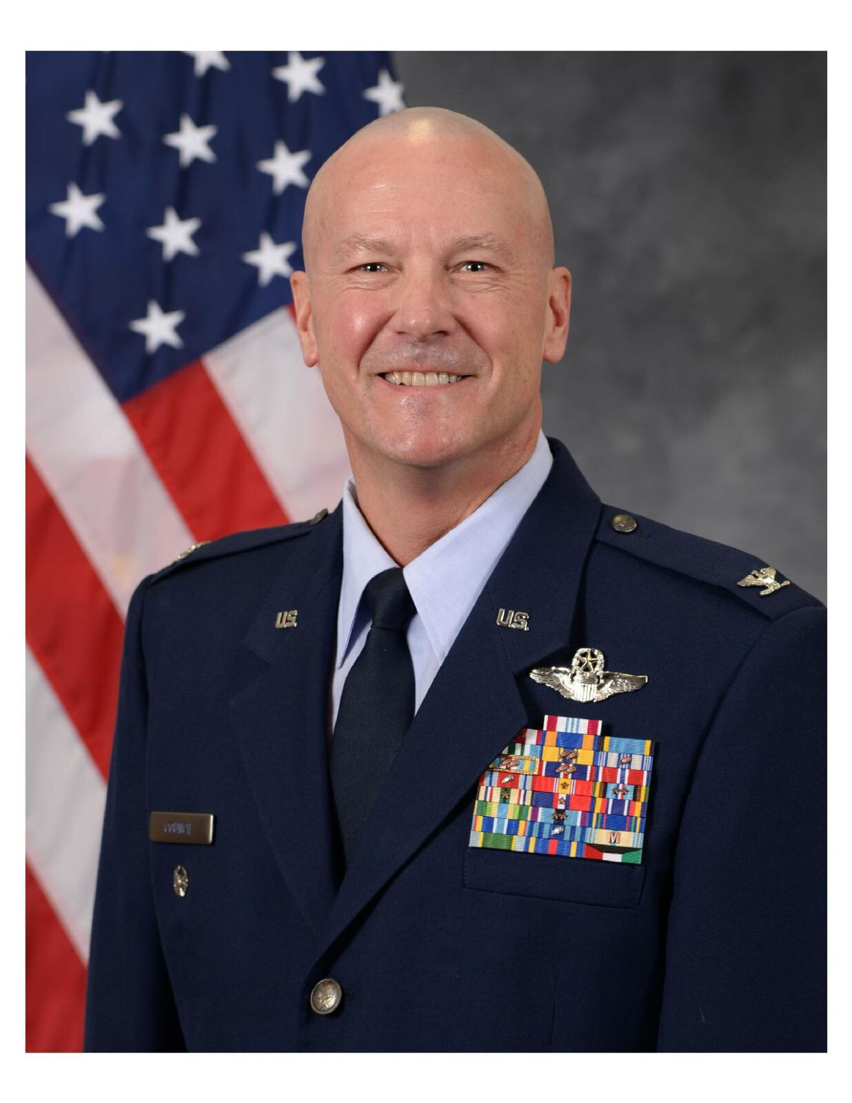 US Air Force General Kenneth R. Council, Jr.  8x10 Photo #2 On 8.5" x 11"