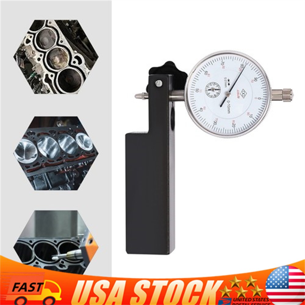 0.00039 Inch Cylinder Liner Protrusion Measurement Tool Dial Indicator 0-10mm.
