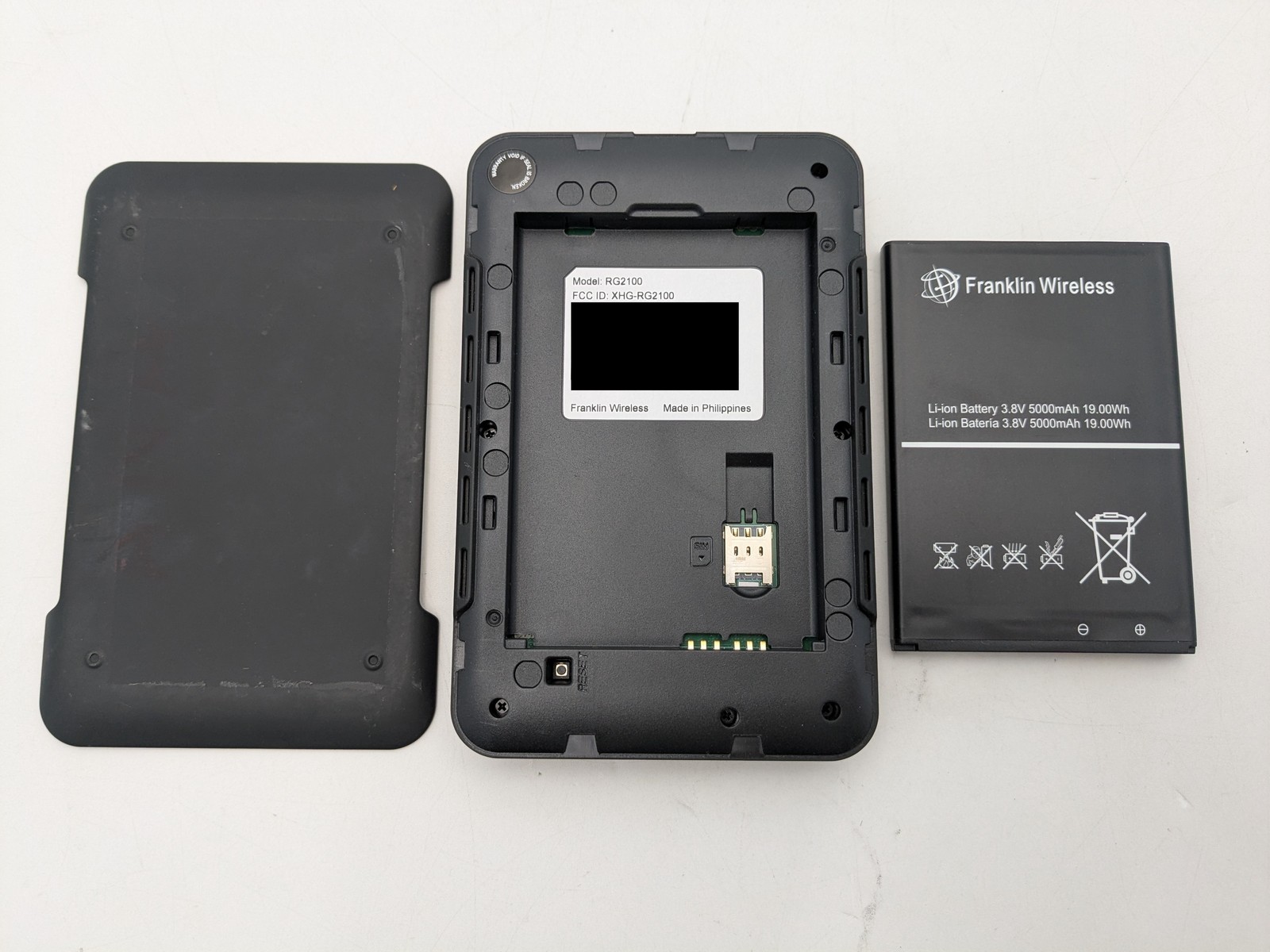 Franklin JeXtream 5G Wi-Fi Hotspot Modem USB-C (RG2100) - Black - T-MOBILE ONLY