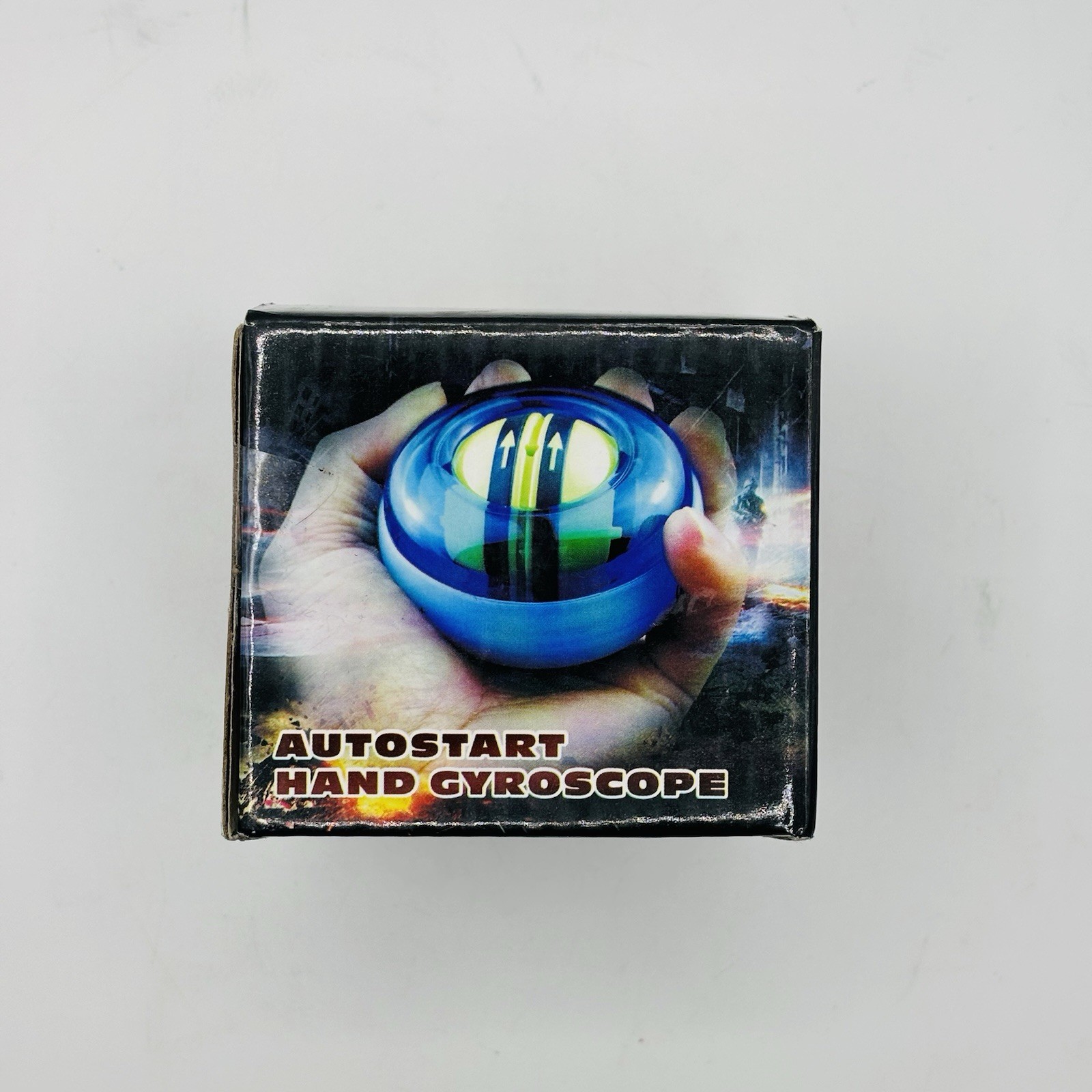 Gyro Ball Power Trainer Ball Wrist Strengthening Device Forearm Exerciser. New