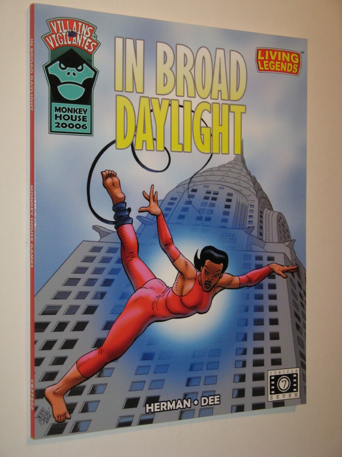In Broad Daylight Villains&Vigilantes/Living Legends superhero rpg Cubicle Seven