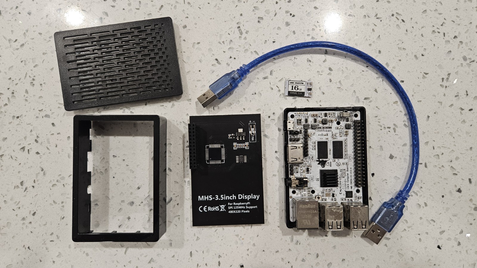Full portable DIY electronics and AI lab kit in excellent working condition.