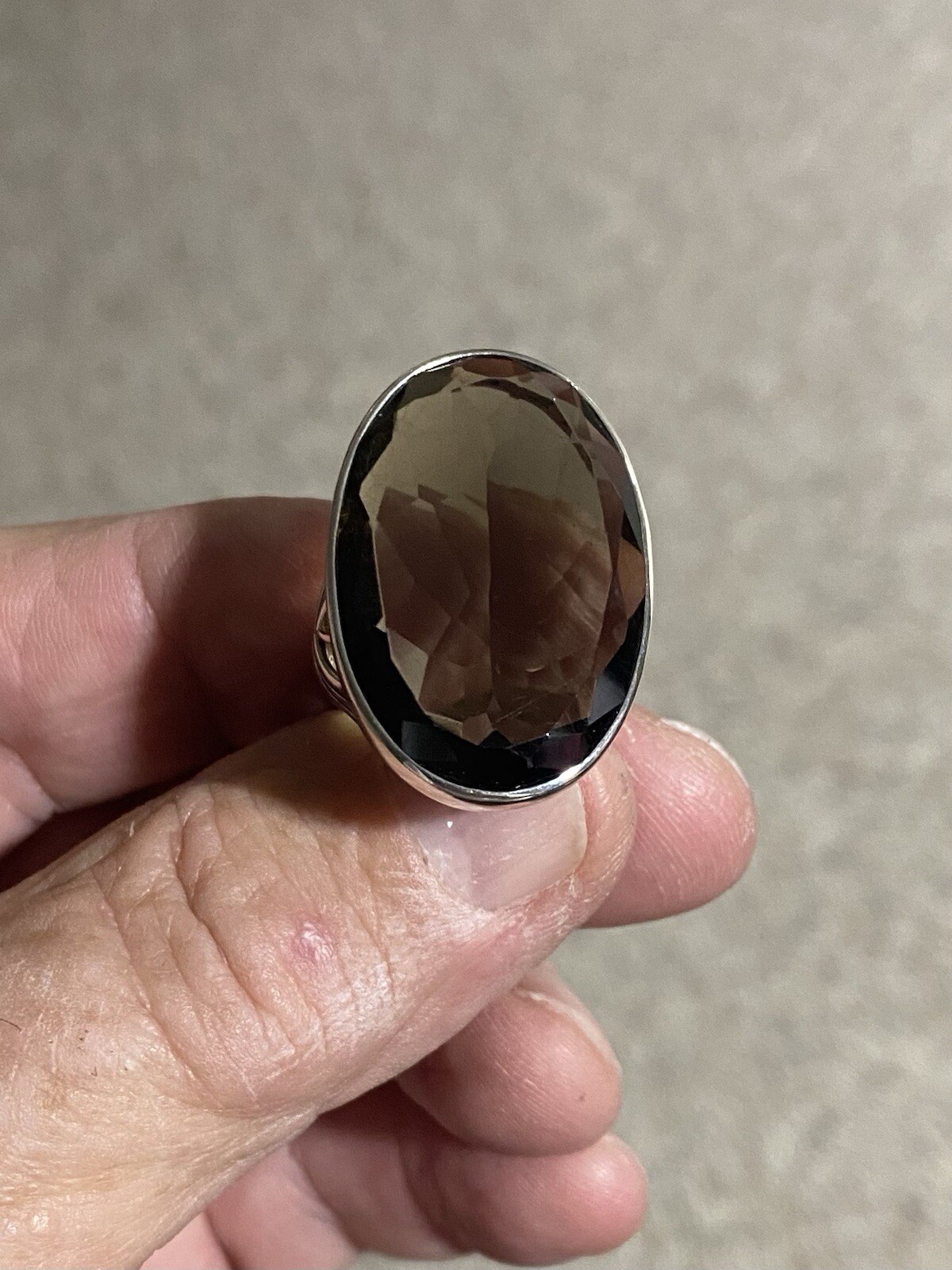 Topaz Sterling Ring