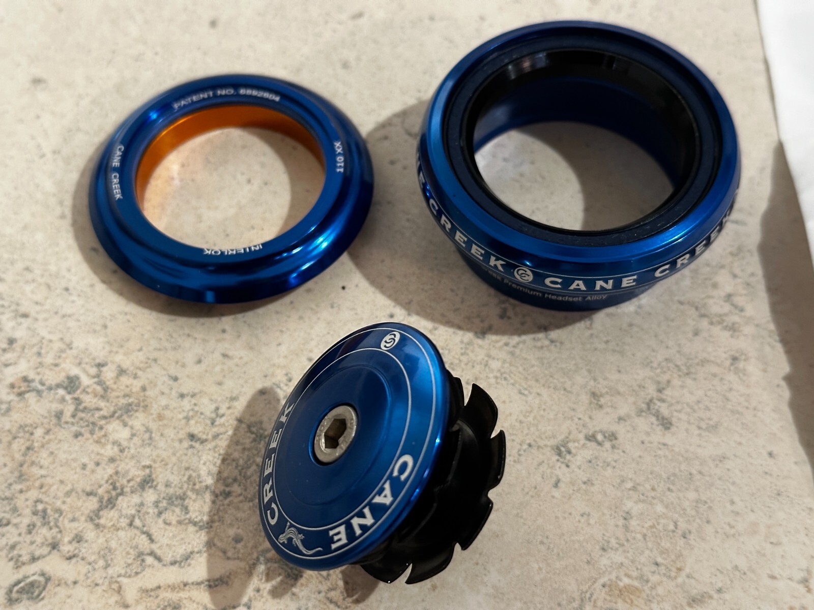 Cane Creek 110 xx Top Headset Blue Anodized, New Never Been Installed