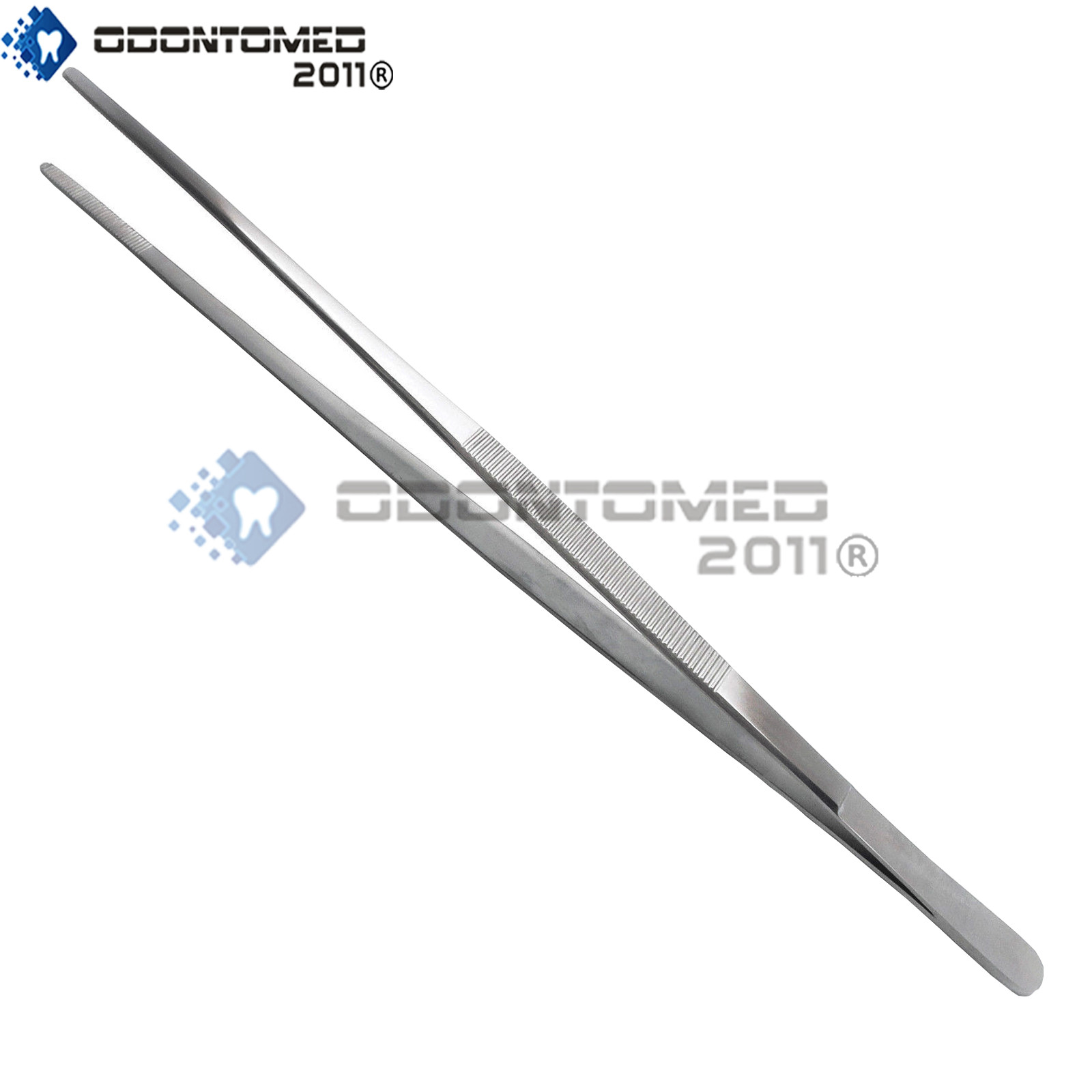 12" Long Tweezers Serrated Jaws Tips Multi Purpose Surgical Medical Brand New