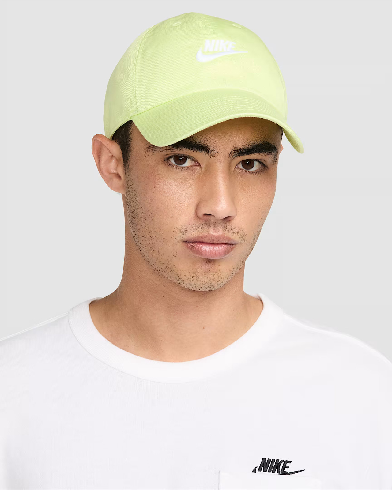 Nike Club Unstructured Futura Wash Cap Light Lemon Twist M/L Unisex FB5368 736