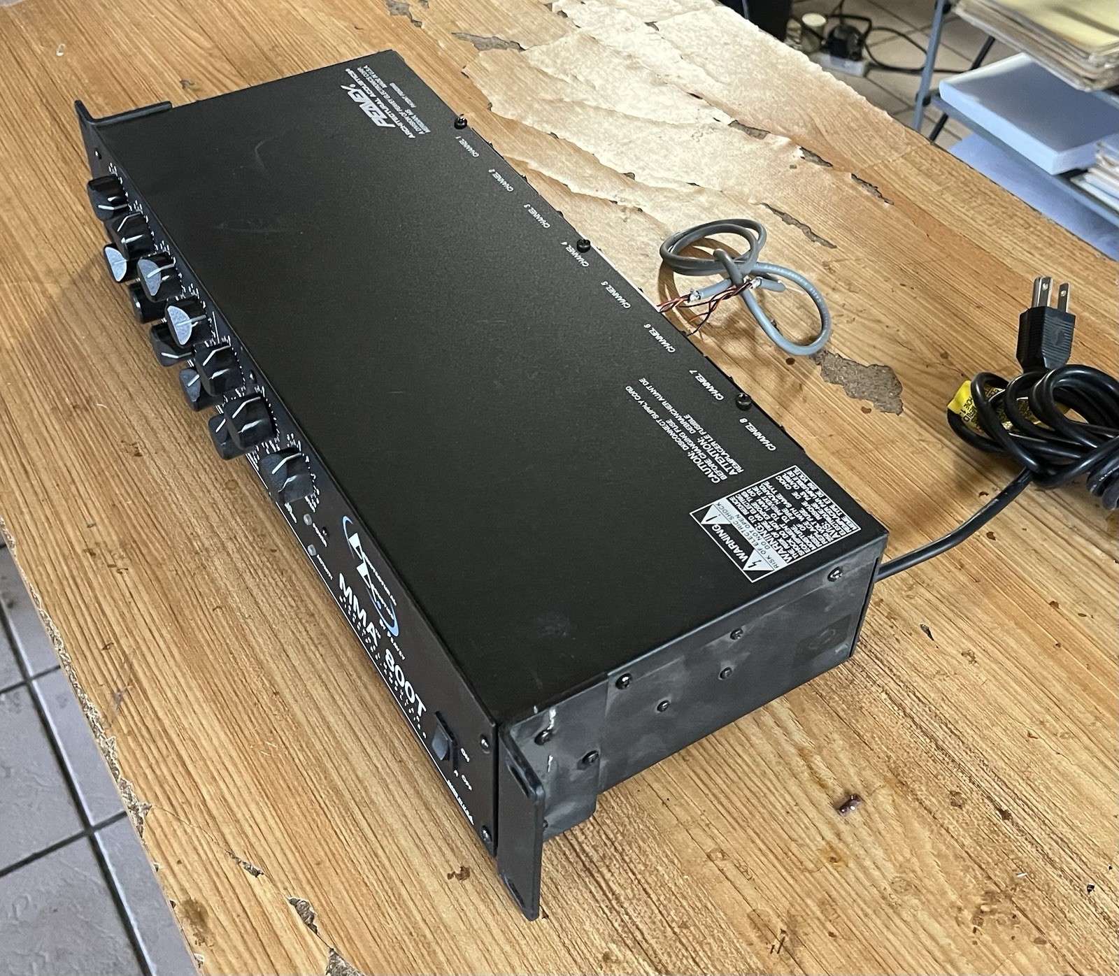 Peavey MMA 800T 8 Ch Modular Mixer / Preamp Modified