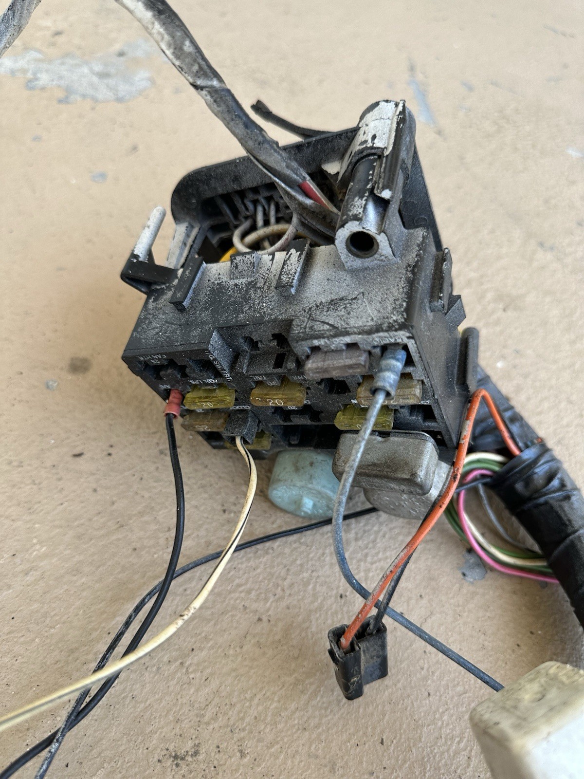 1983 Jeep Wrangler 4.2L Manual Dash Harness