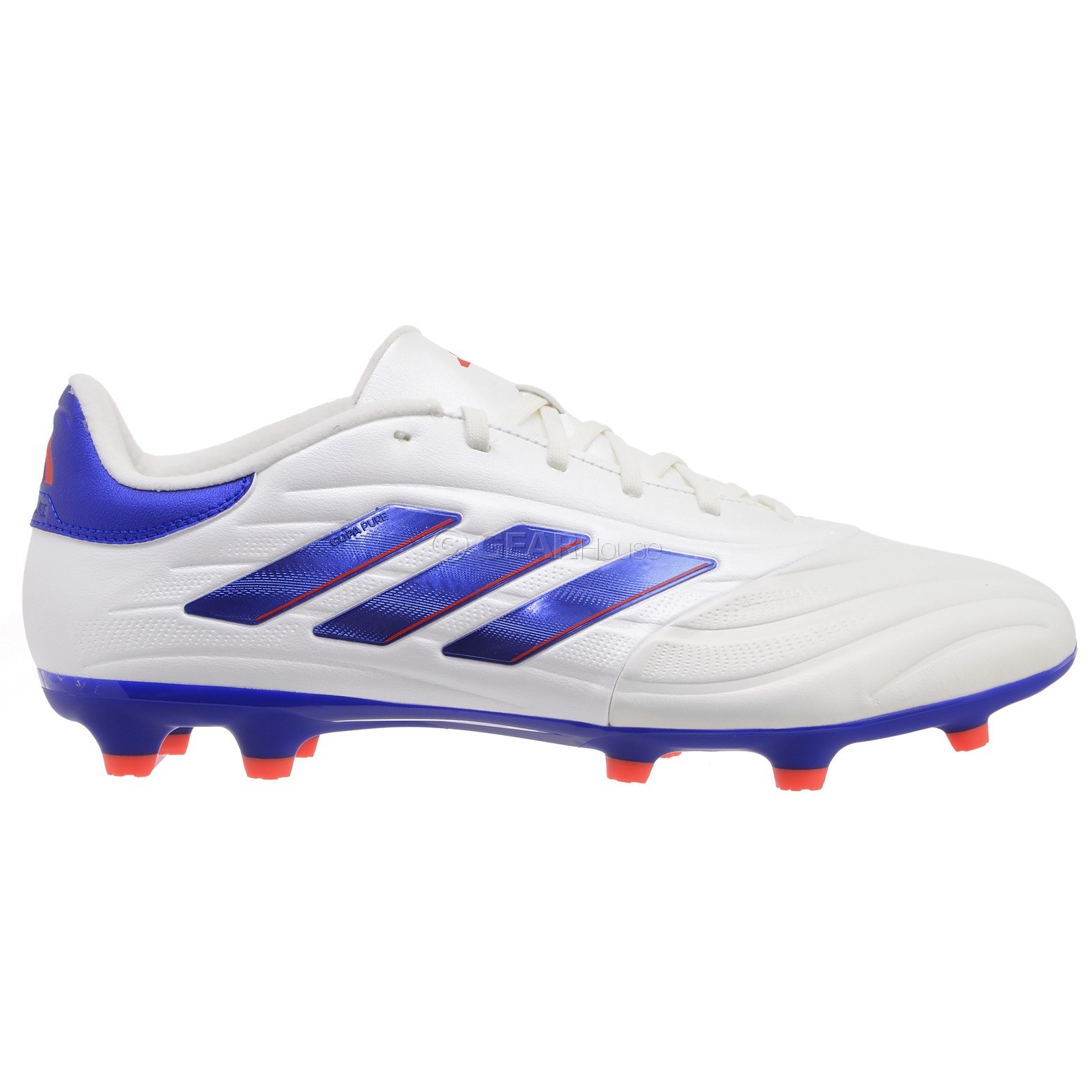 Adidas Copa Pure 2 League FG Mens Soccer Cleats, White Blue, Size 11