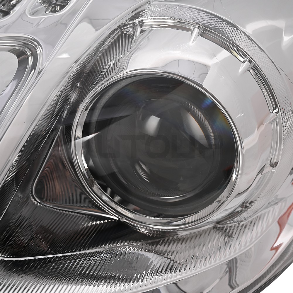 Halogen Front Headlights Left Driver Side For Toyota Prius 2010-2011 Chrome