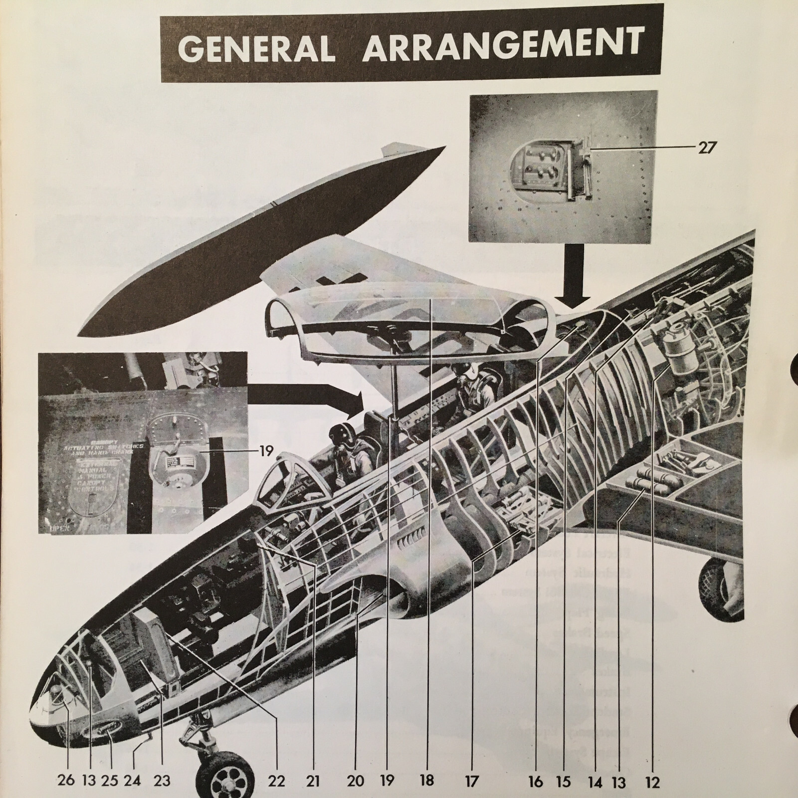 Original 1959 Lockheed T-33A Flight Manual