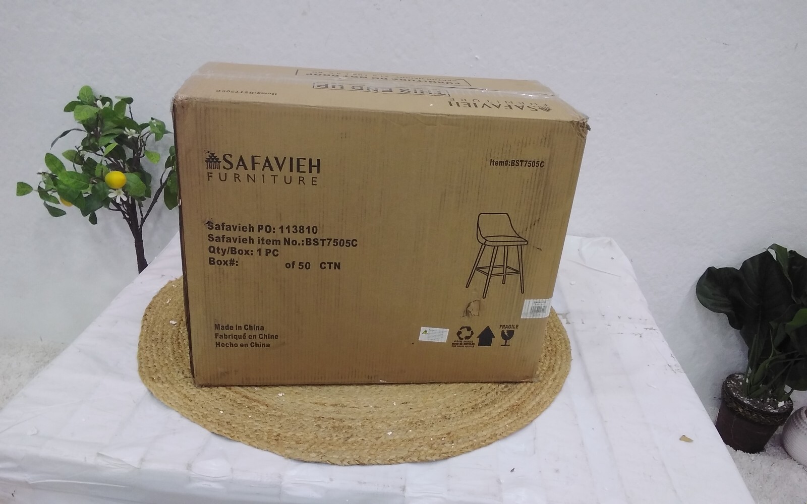 Safavieh Kelsey Counter Stool, Reduced Price 2172708060 BST7505C