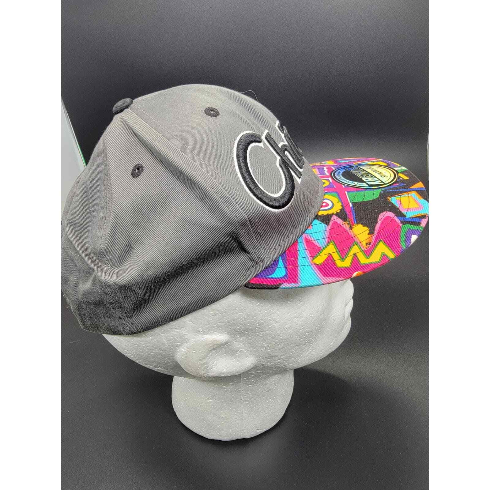 KBethos Chicago Embroidered Multicolor Pattern Adjustable Snapback Cap