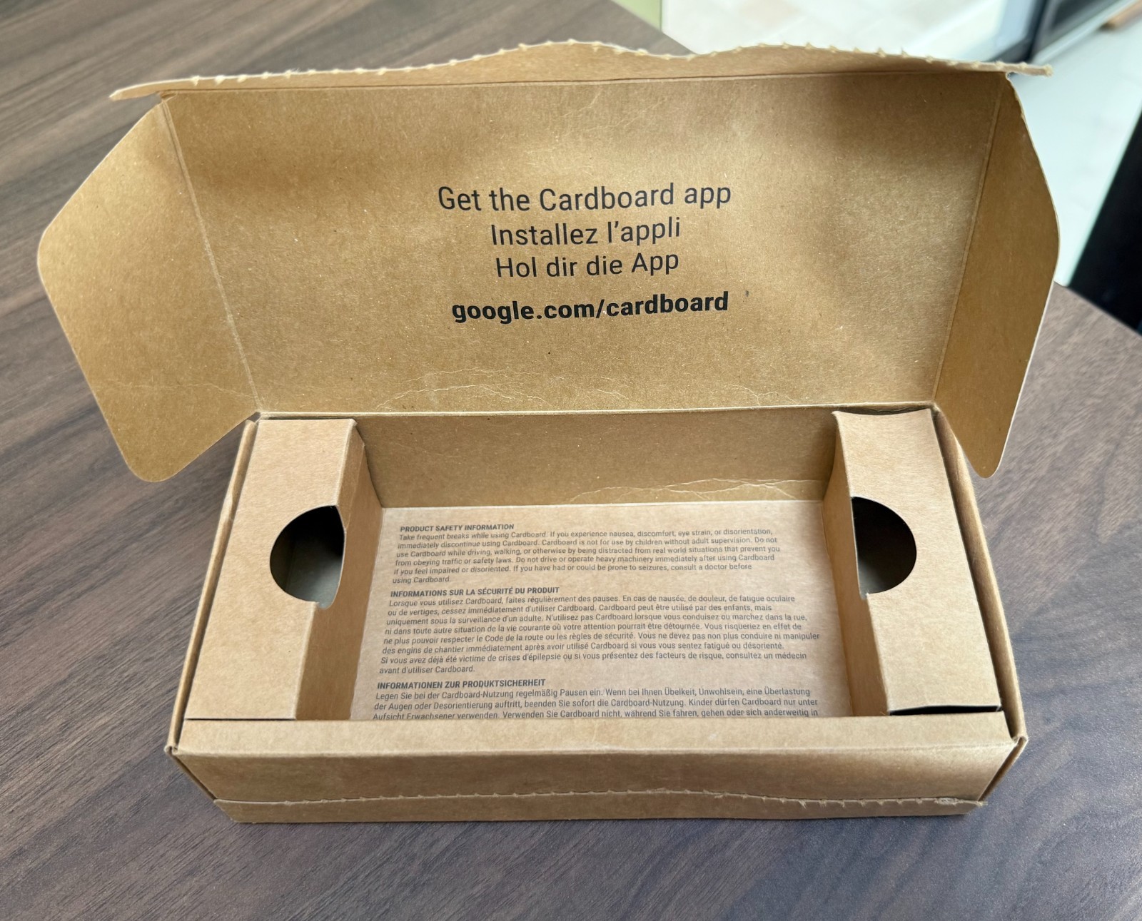 Google Cardboard: 3D VR Virtual Reality Headset Games Glasses