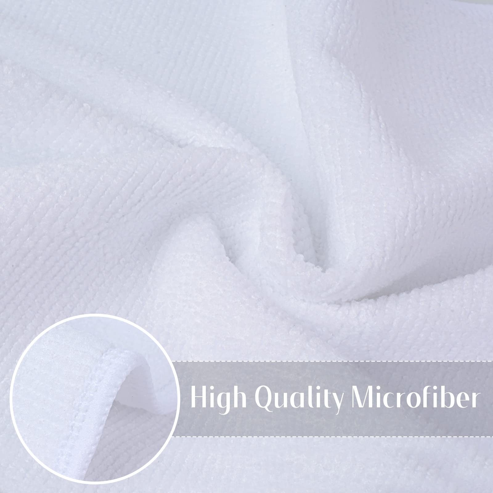 SINLAND Microfiber Cleaning Cloth Dish Cloth Kitchen No Streak Absorbent Dish...