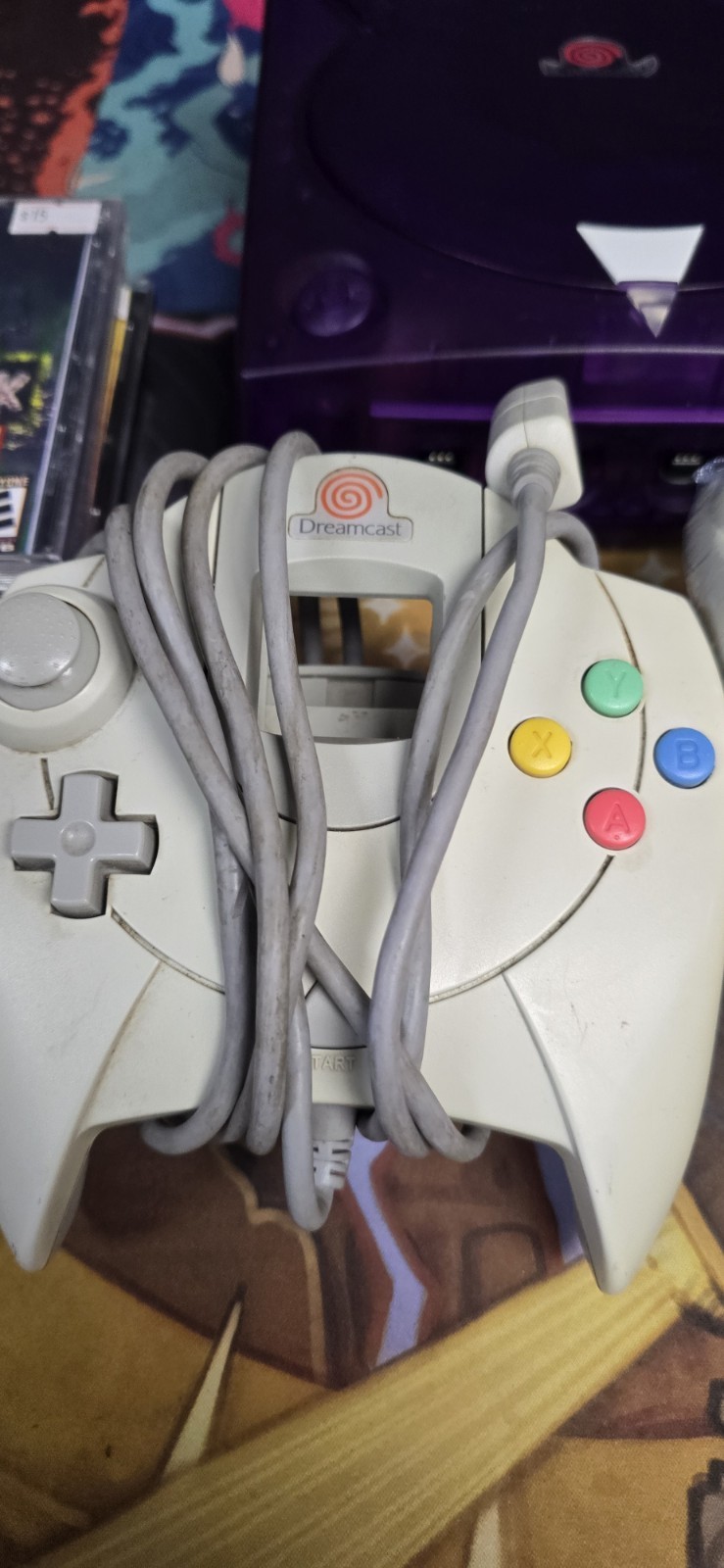 sega dreamcast console For Parts/not Working/as Is