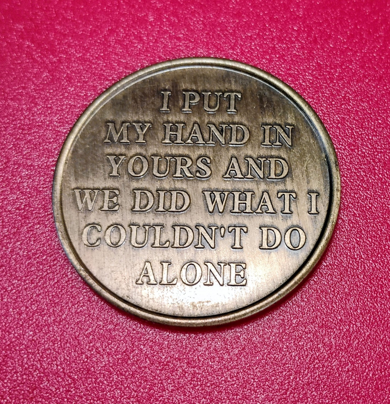 Hand In Hand Support Token. Unused.