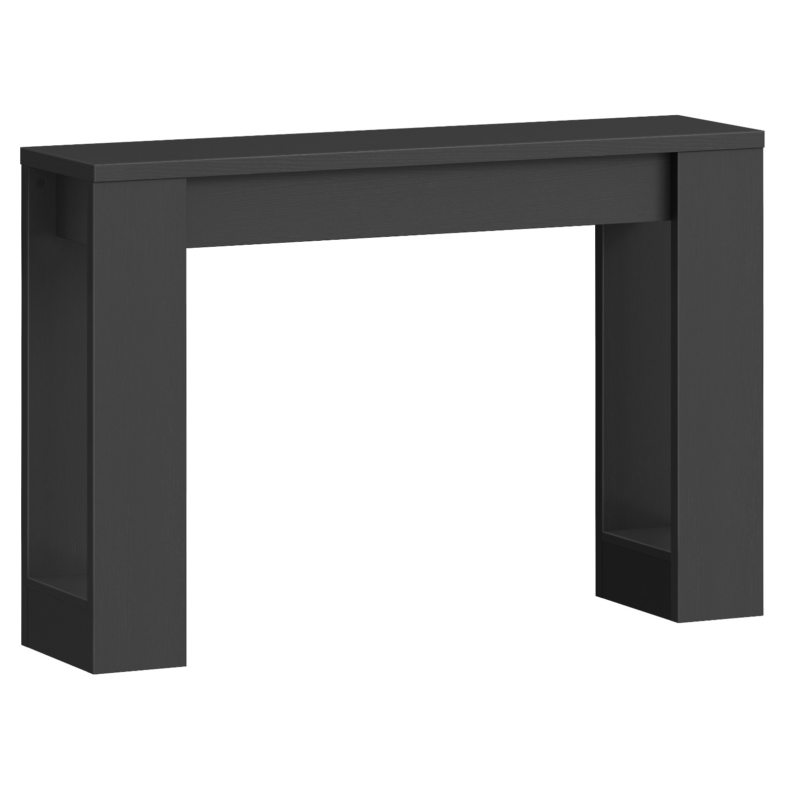 Console Table Sofa Table Side Table Entryway Table Black 47.2” x 11.8” x 31.5”