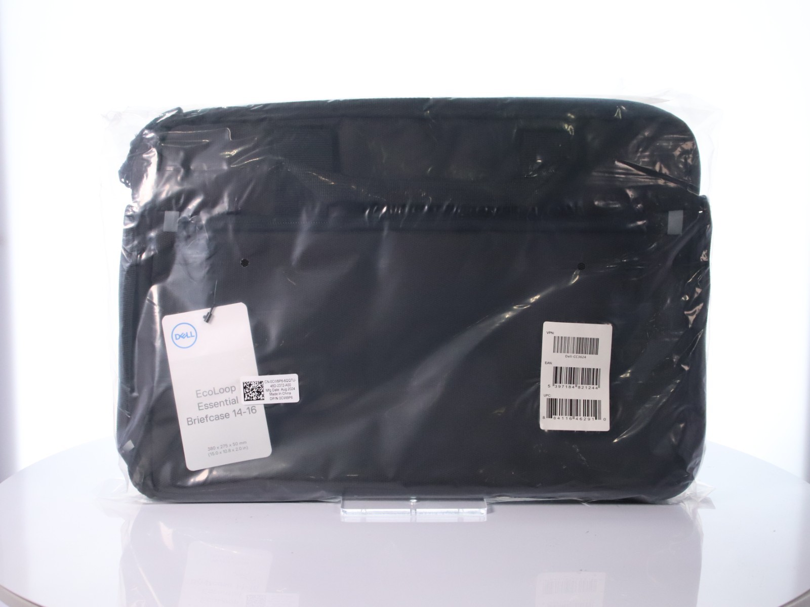 NEW Dell EcoLoop Essential Briefcase 14"-16" Black CW9P6