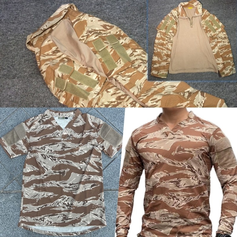 Desert Tiger Stripe Frogman Suit G3 Pants Uniform  Long /Short Sleeve Shirt