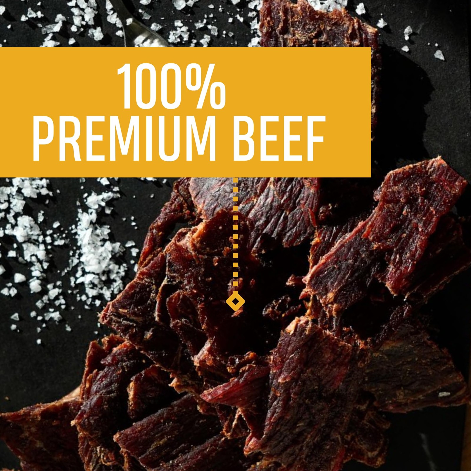 Original Beef Jerky, Thin Style, 7 Ounce - High Protein Snack Option