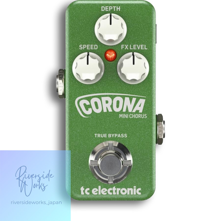tc electronic CORONA MINI CHORUS Chorus Guitar Effect Pedal
