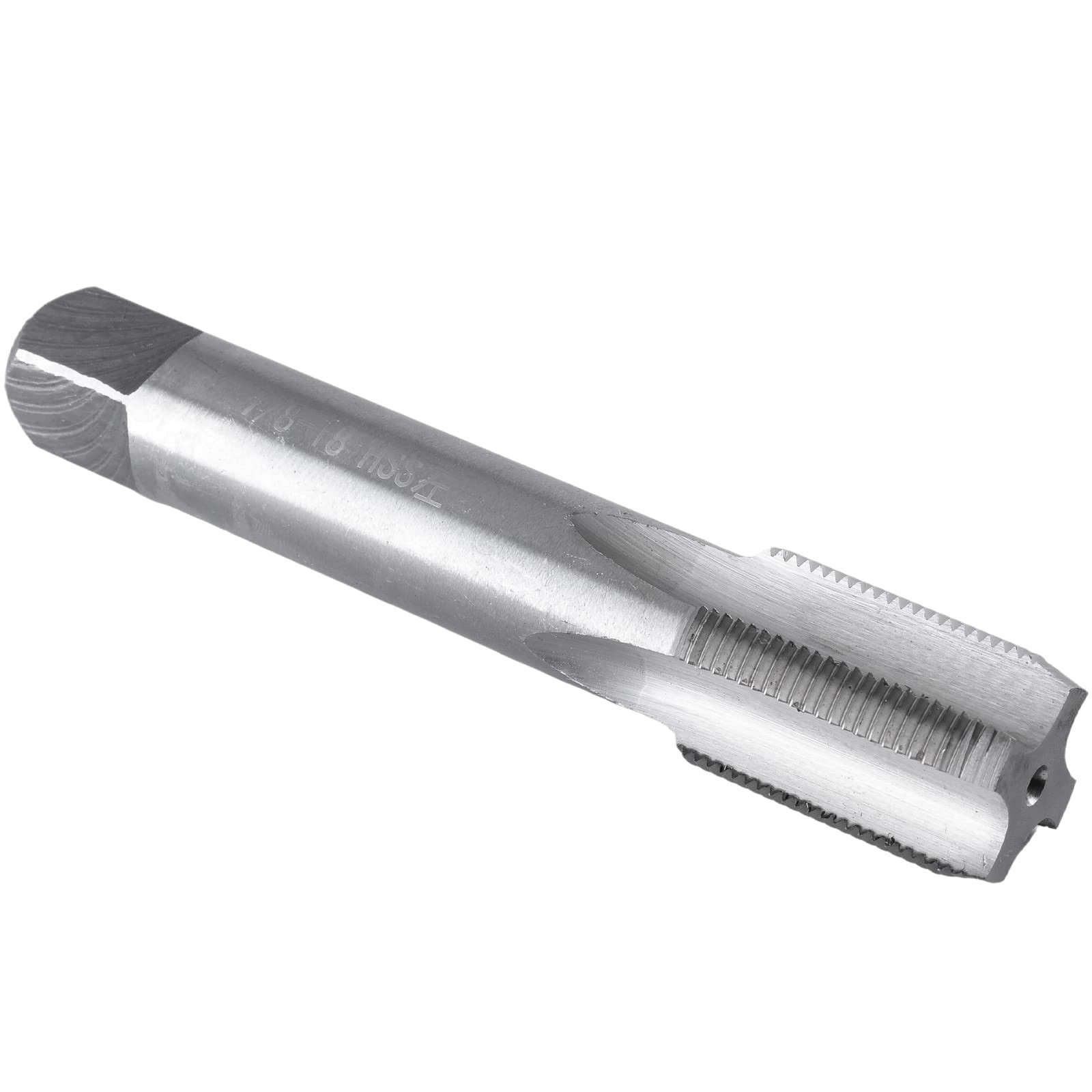 7/8"-18 UN Thread Tap Left Hand HSS Straight Fluted Machine Tap