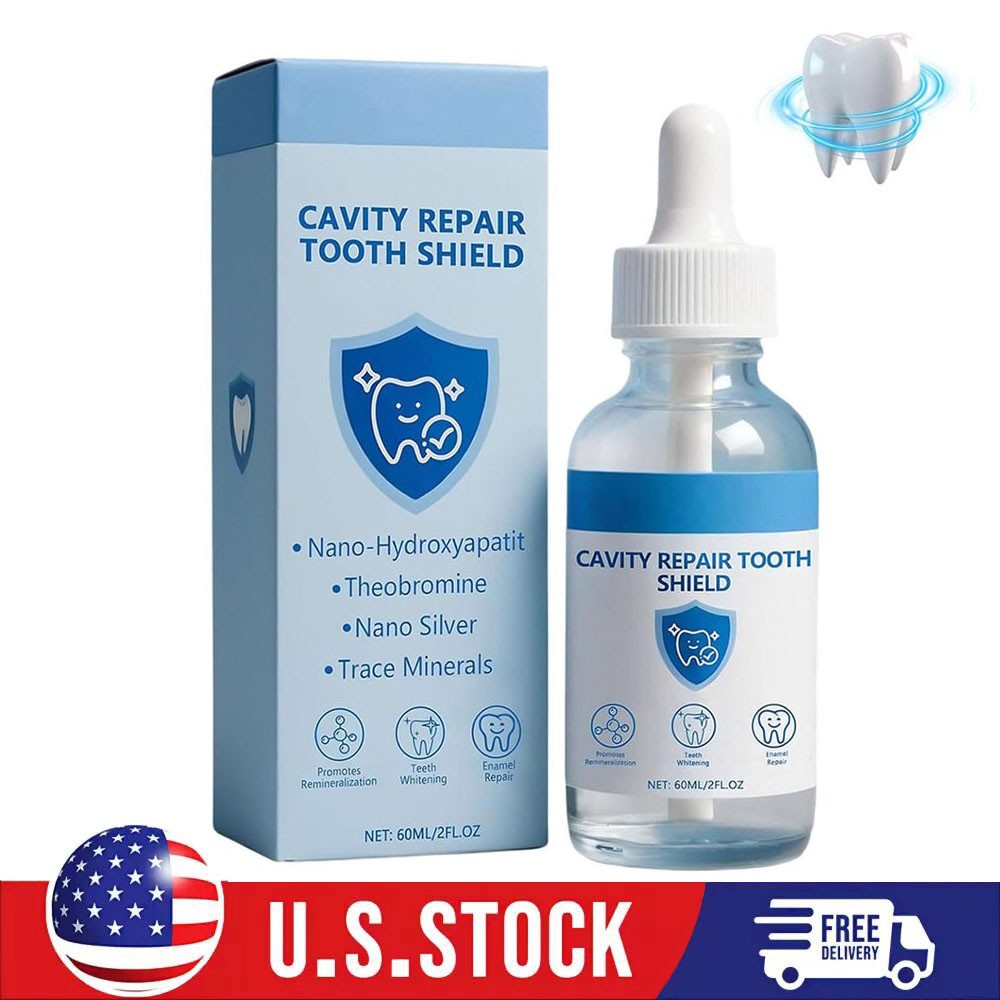 Odontic Repair, Cavity Healing Tooth Armor Liquid, Nano Hydroxyapatite Complex🔥