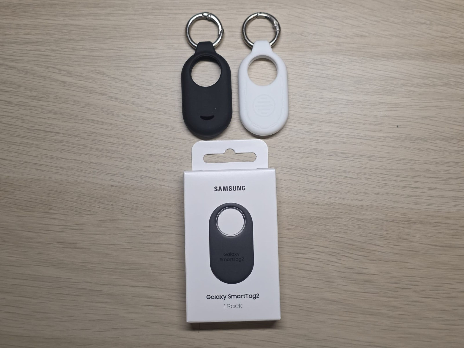 1x New Genuine Samsung Galaxy Smart Tag 2 SmartTag2 Black Tracker w/ Case Cover