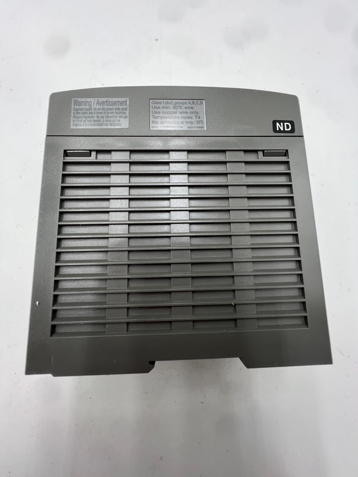 IDEC Power Supply 9NY01D80340, Class 1, Div 2, Groups A, B, C, D, Grey